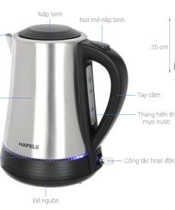 ẤM ĐUN NƯỚC HAFELE HS K1703X 535.43.733